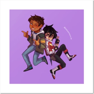 Lance and Keith Posters and Art